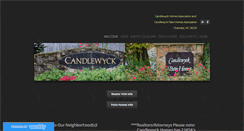 Desktop Screenshot of candlewyckhomes.com
